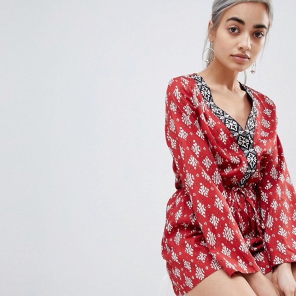 ASOS Parisian Petite Romper Size US 4